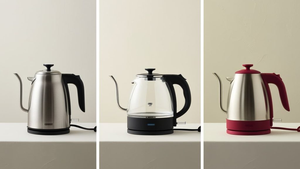 best electric kettle glass and steenless steel