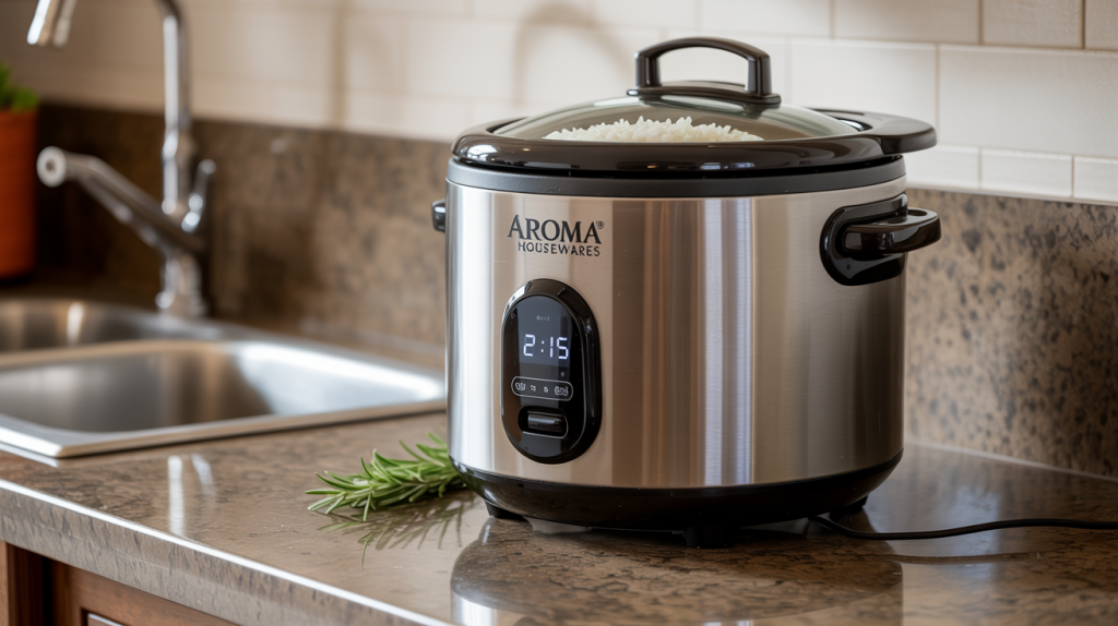 aroma rice cooker for home use