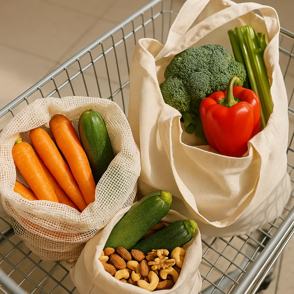 reusable food bag for shoping